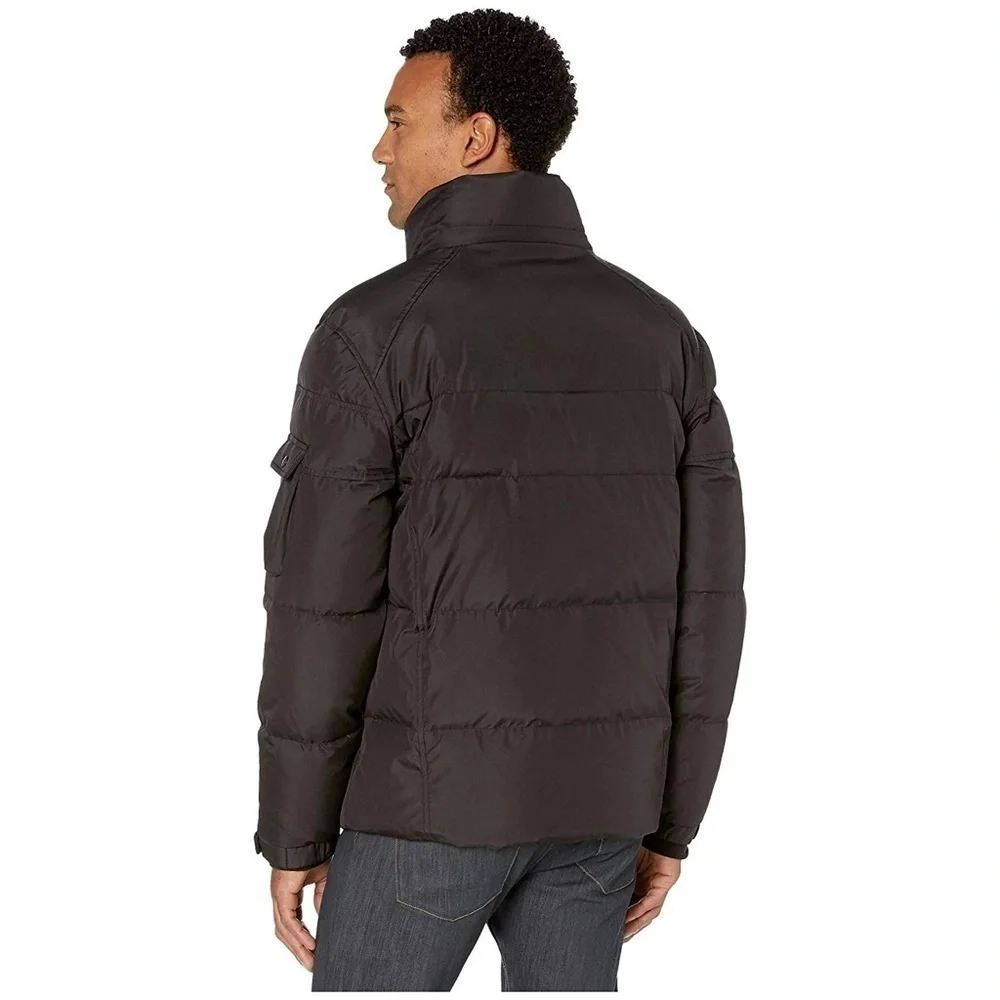 S13 • Sierra Parka Down Jacket quilted puffer black winter coat insulated
